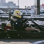 Person Riding a Go-kart